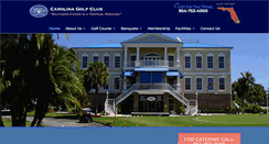 Desktop Screenshot of carolinagolfclub.com